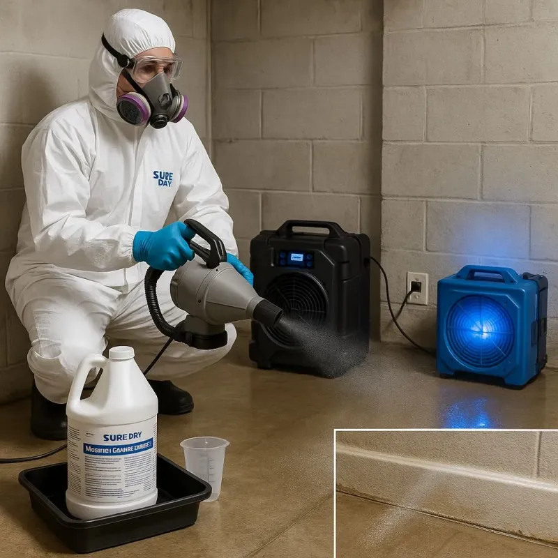 Sanitization and Odor Removal process in Roslyn, NY