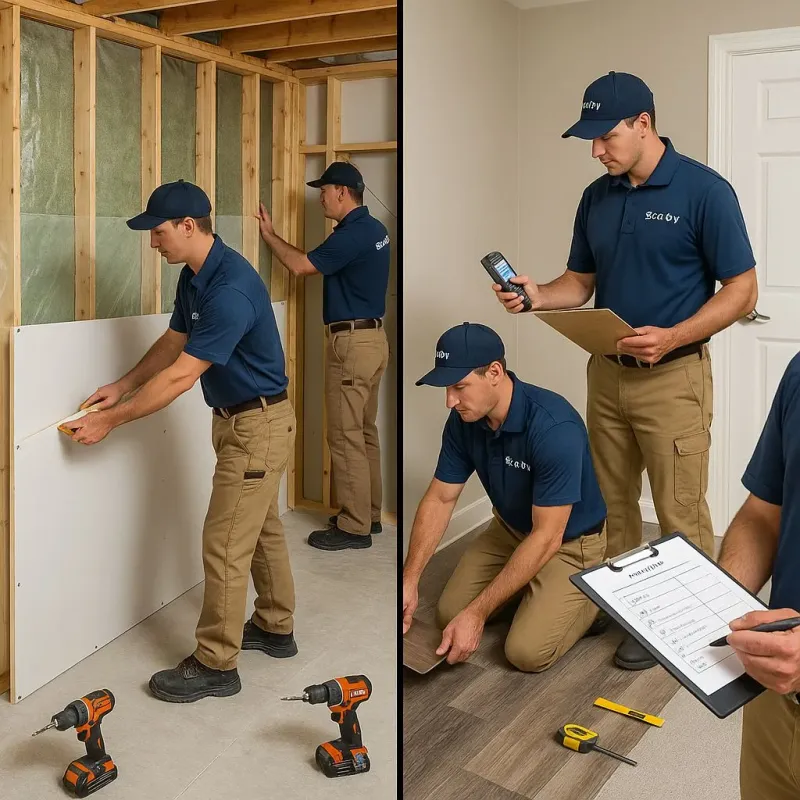 Repairs and Reconstruction process in Roslyn, NY